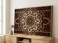 Mandala multicapa cortado con láser #34 Arte de pared – Diseño de mandala de 10 capas | Decoración de pared 3D | Archivos AI SVG DXF DWG