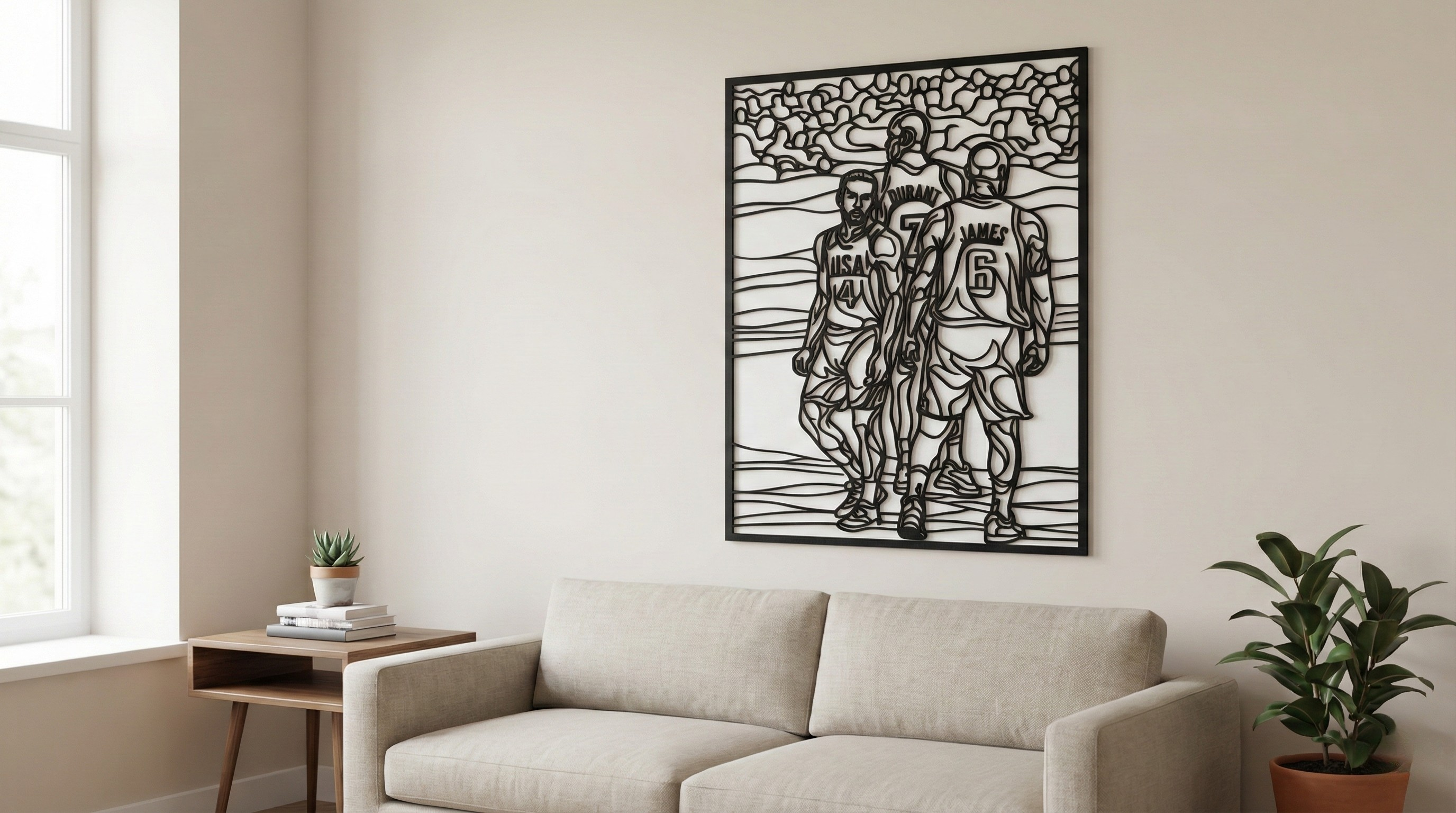 Curry, Durant y LeBron Team USA Juegos Olimpicos París 2024