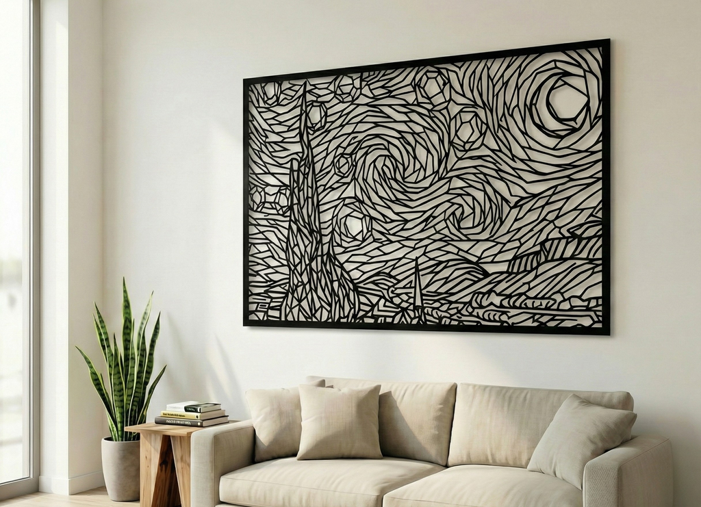 The Starry Night painting