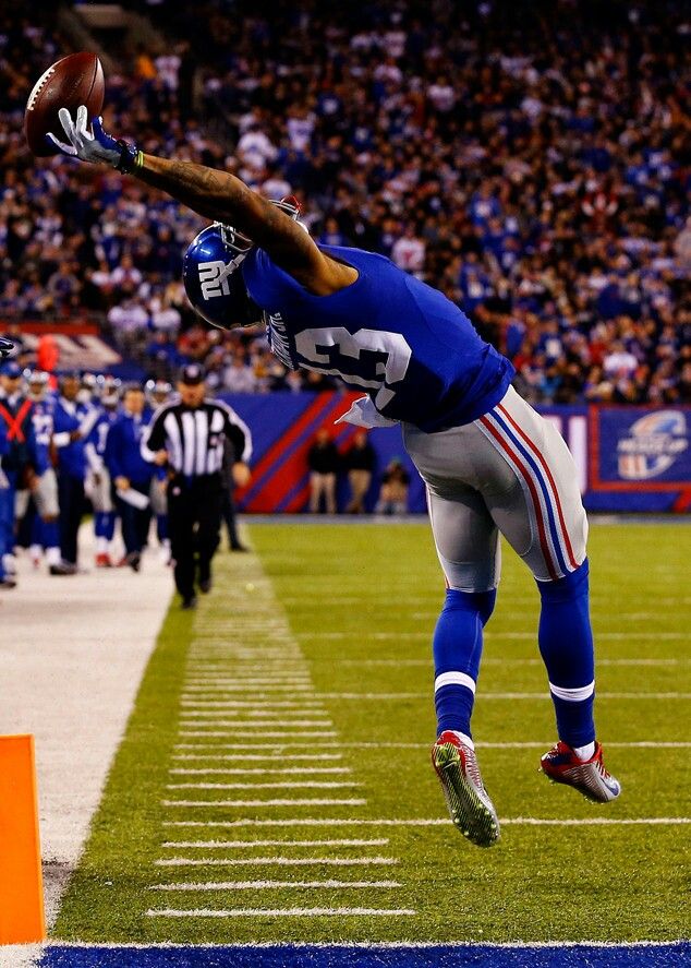Odell Beckham Jr One Hand Catch NFL 2014