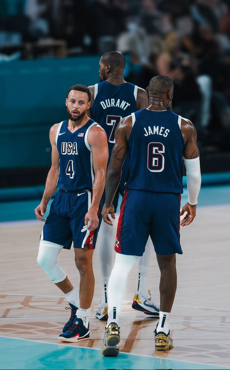 Curry, Durant y LeBron Team USA Juegos Olimpicos París 2024