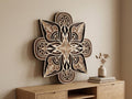 Laser Cut Multilayer Mandala 9 Wall Art – 5 Layer Mandala Design | 3D Wall Decor | AI SVG DXF dwg Files